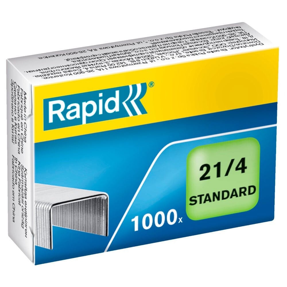 RAPID 21/4 mm x1000 Standard Galvanized Staples