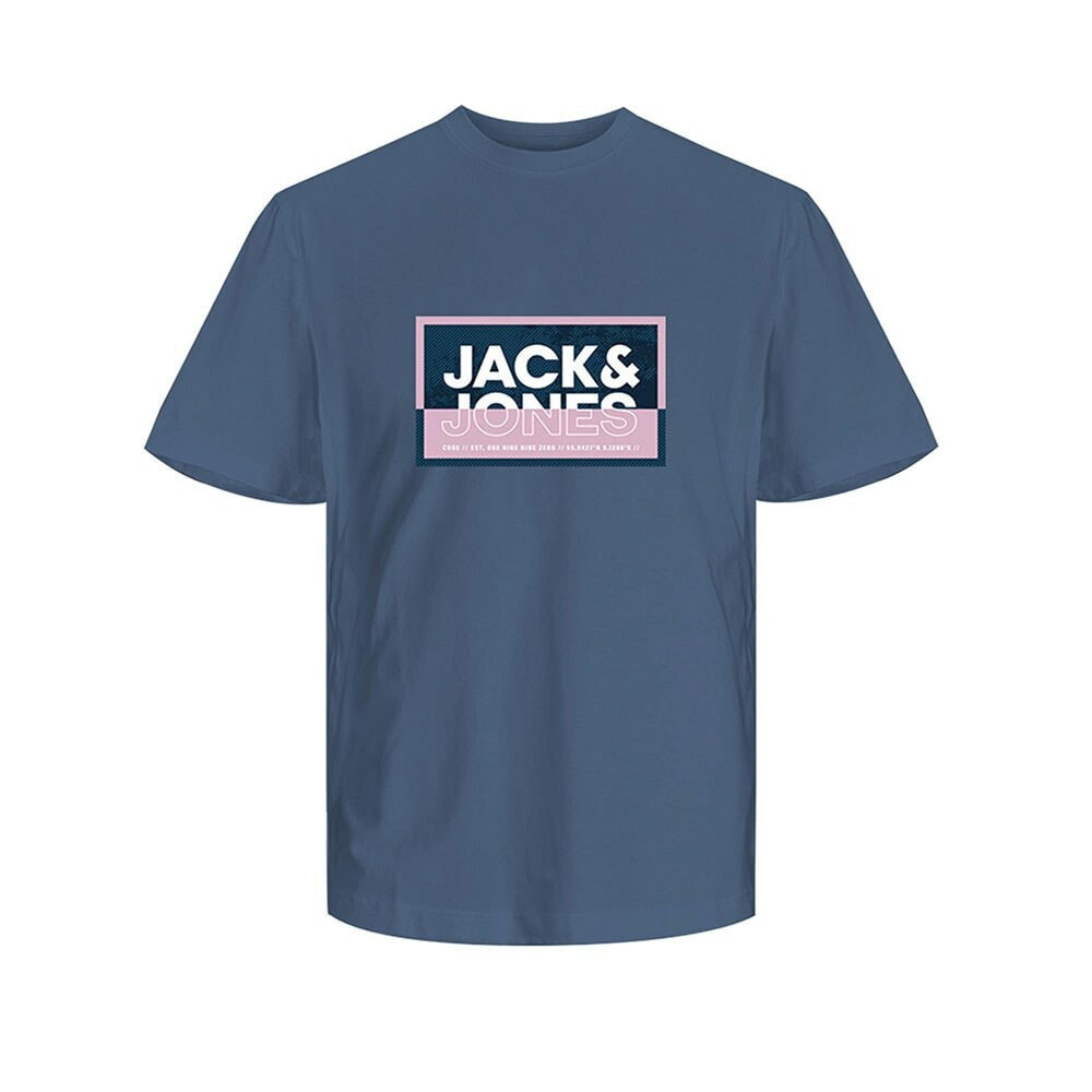 JACK & JONES Logan Summer Print Short Sleeve T-Shirt