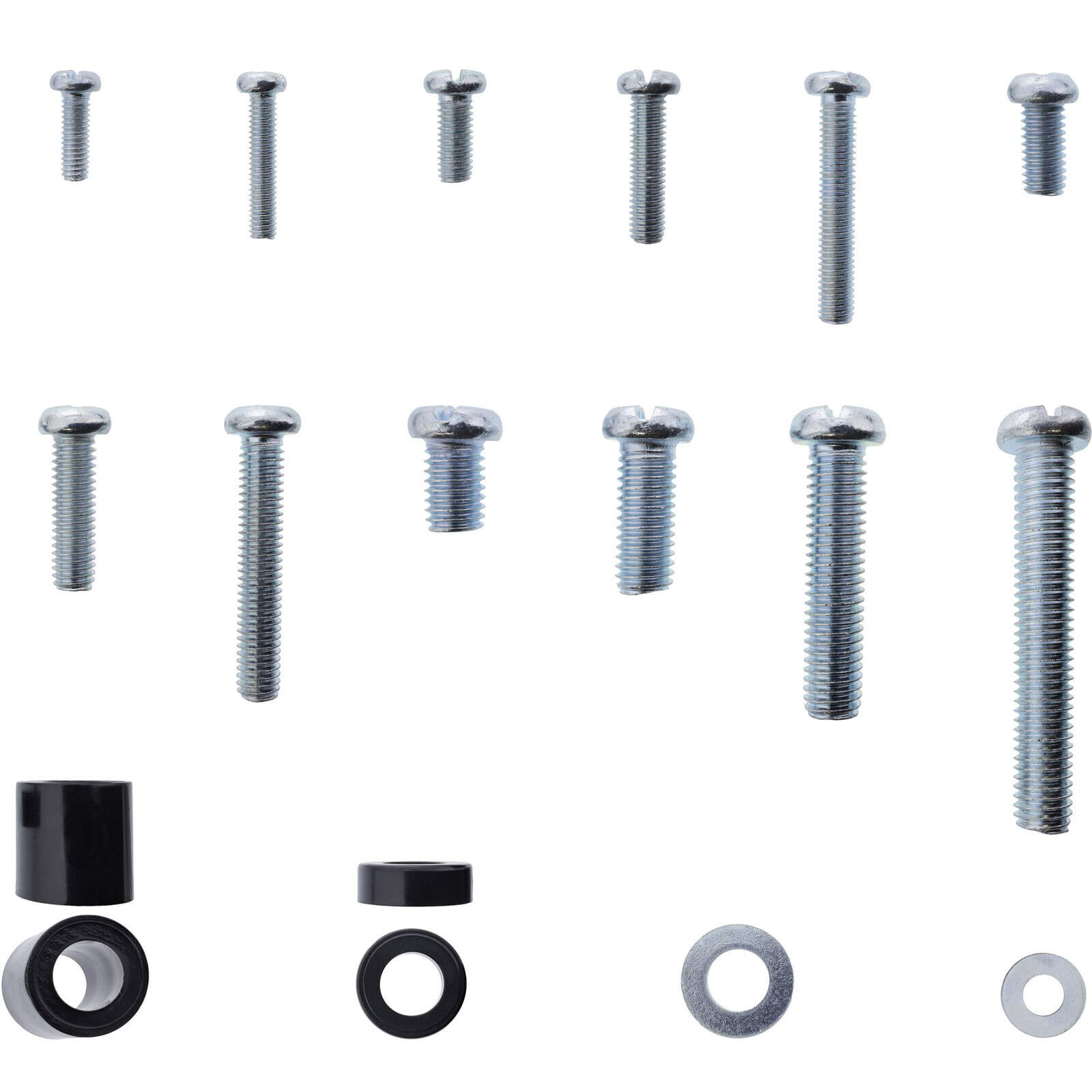 InLine Screw set 68 pieces for TV wall mount - Wall - Zinc - 68 pc(s)