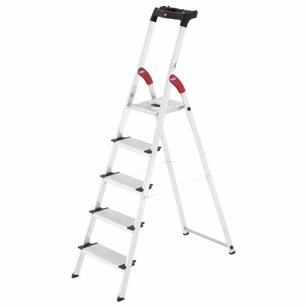 HAILO EasyClix 5_8815-001 5 Steps Aluminum Ladder