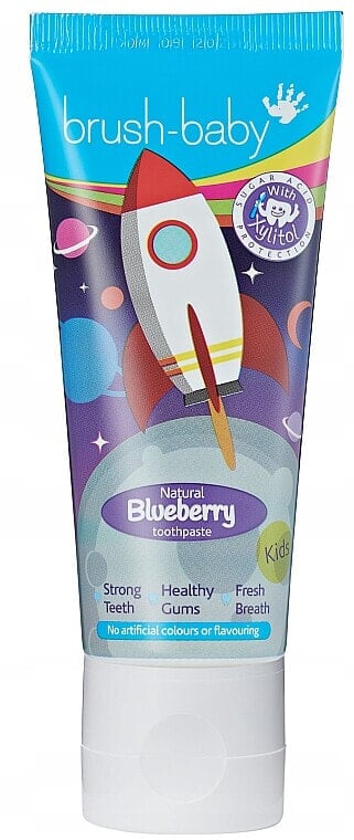 Kinderzahnpasta Rocket Blueberry 3-6 Jahre - Brush-Baby Toothpaste