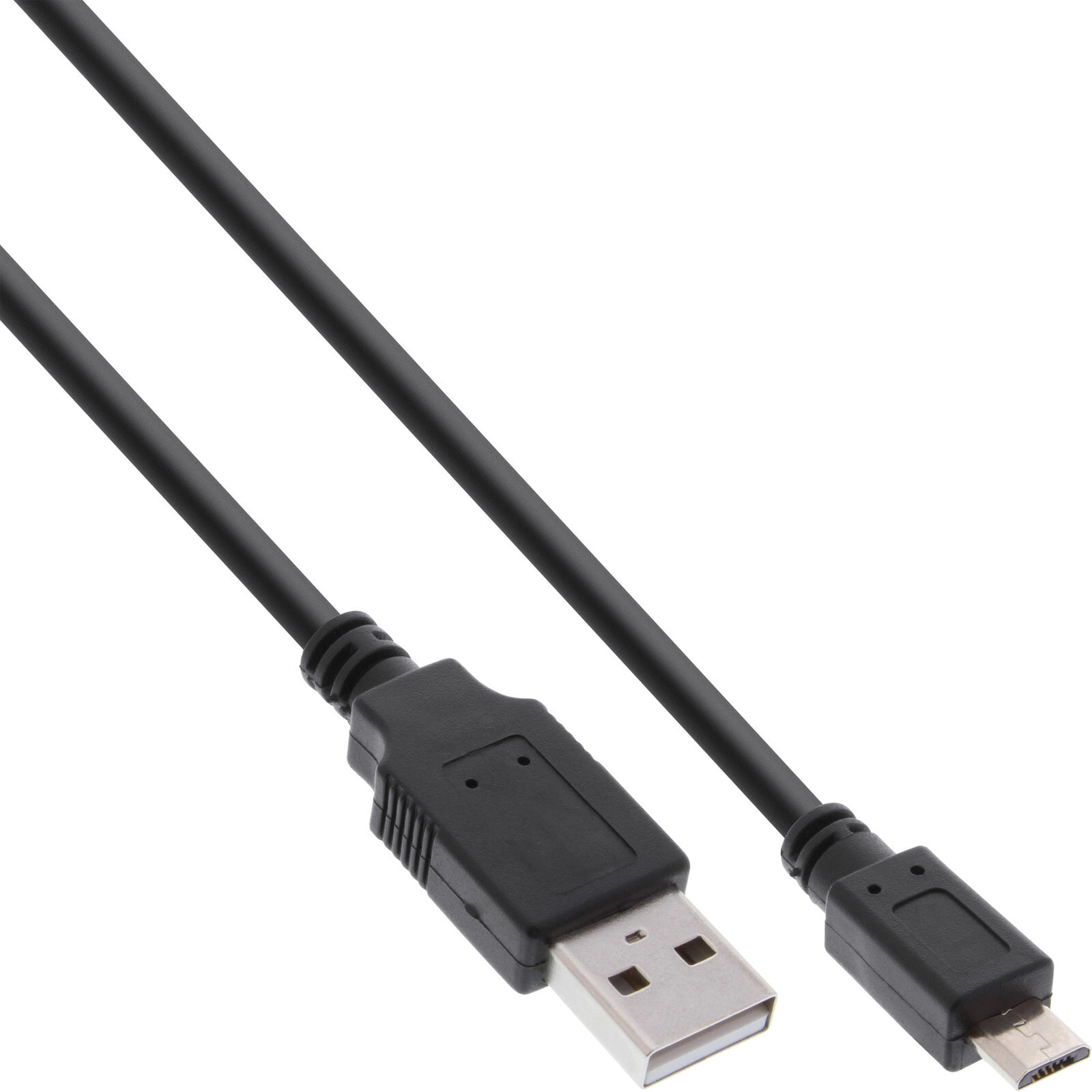 InLine USB A/Micro-USB B USB кабель 0,5 m 2.0 Черный 31705Q