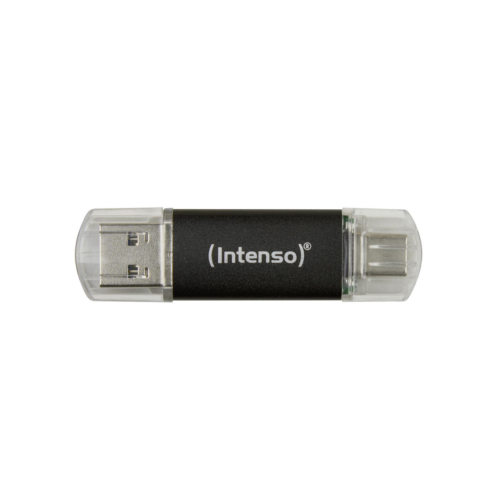Intenso 3539480 - 32 GB - USB Type-A / USB Type-C - 3.2 Gen 1 (3.1 Gen 1) - 70 MB/s - Cap - Anthracite