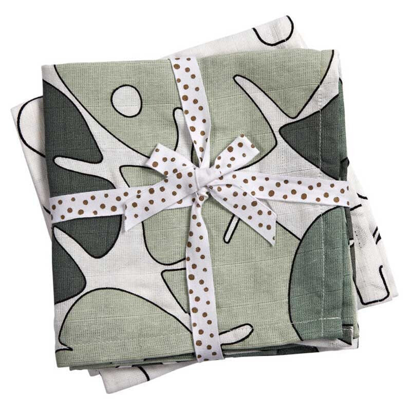 DONE BY DEER Swaddle 2 Pack Tiny Tropics