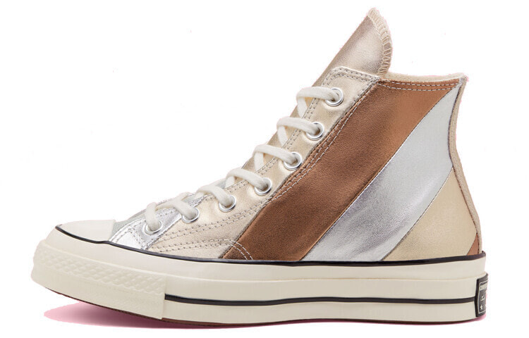 Metallic converse high tops on sale