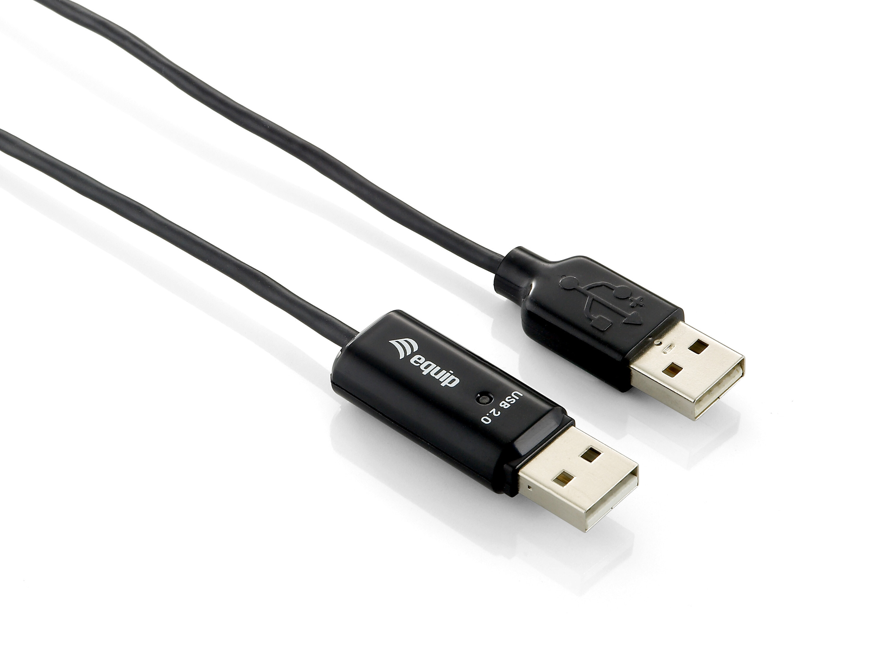 Equip 133351 USB кабель 1,8 m 2.0 USB A Черный