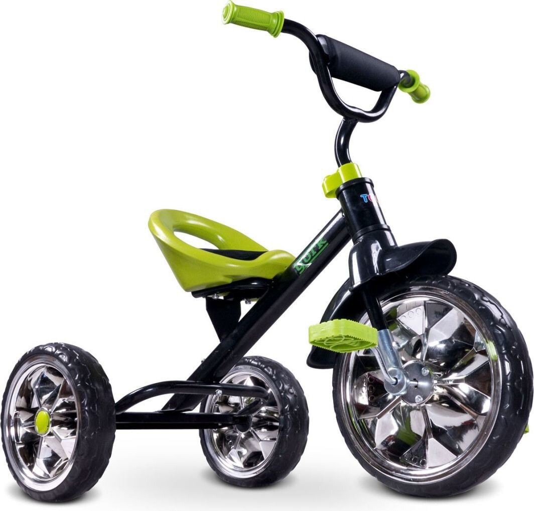 Детский трехколесный велосипед Caretero Rowerek 3-kołowy York Zielony
