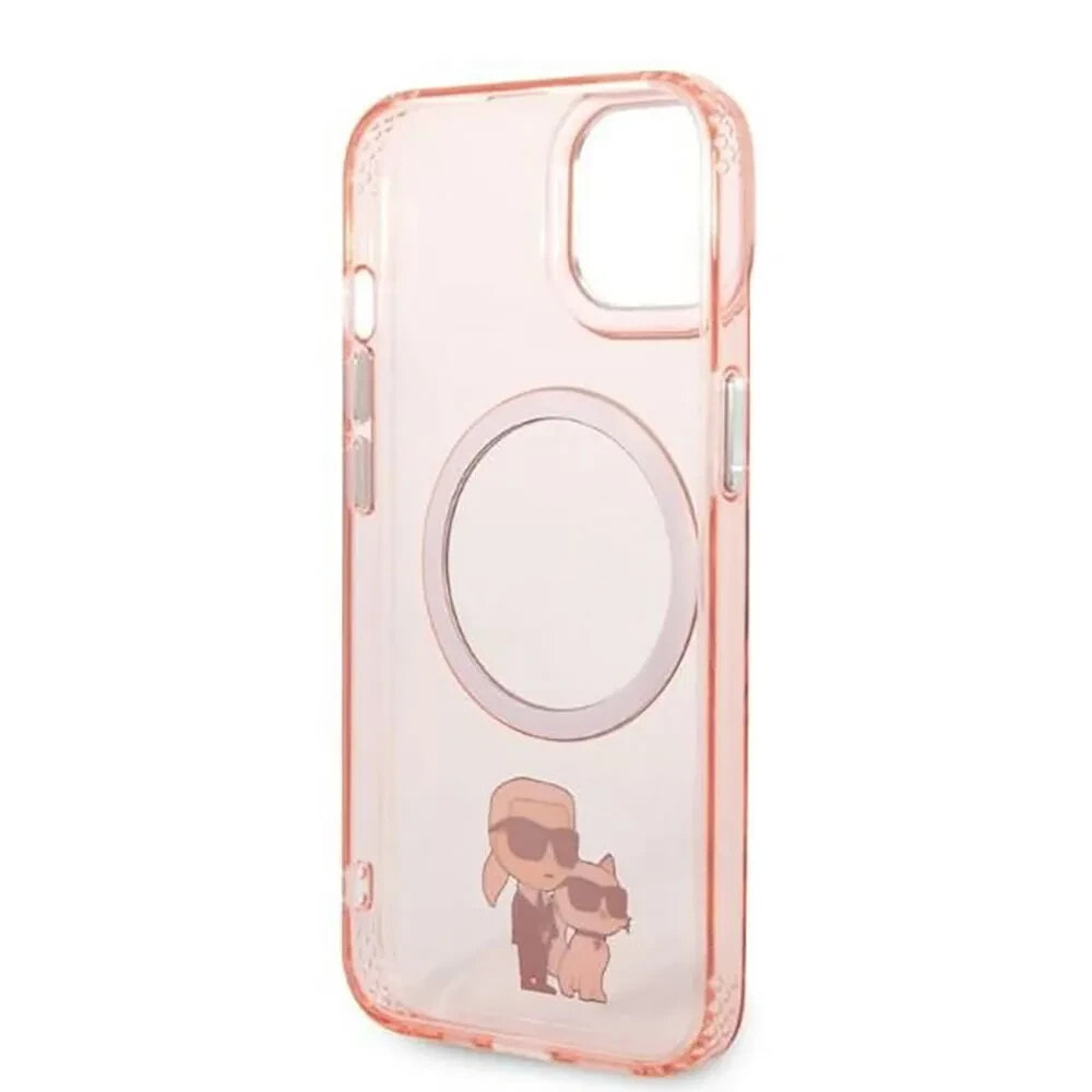 KARL LAGERFELD Klhmp14Mhnkcip iPhone 14 Plus15 Plus 6.7 Iconic Karl&Choupette phone case