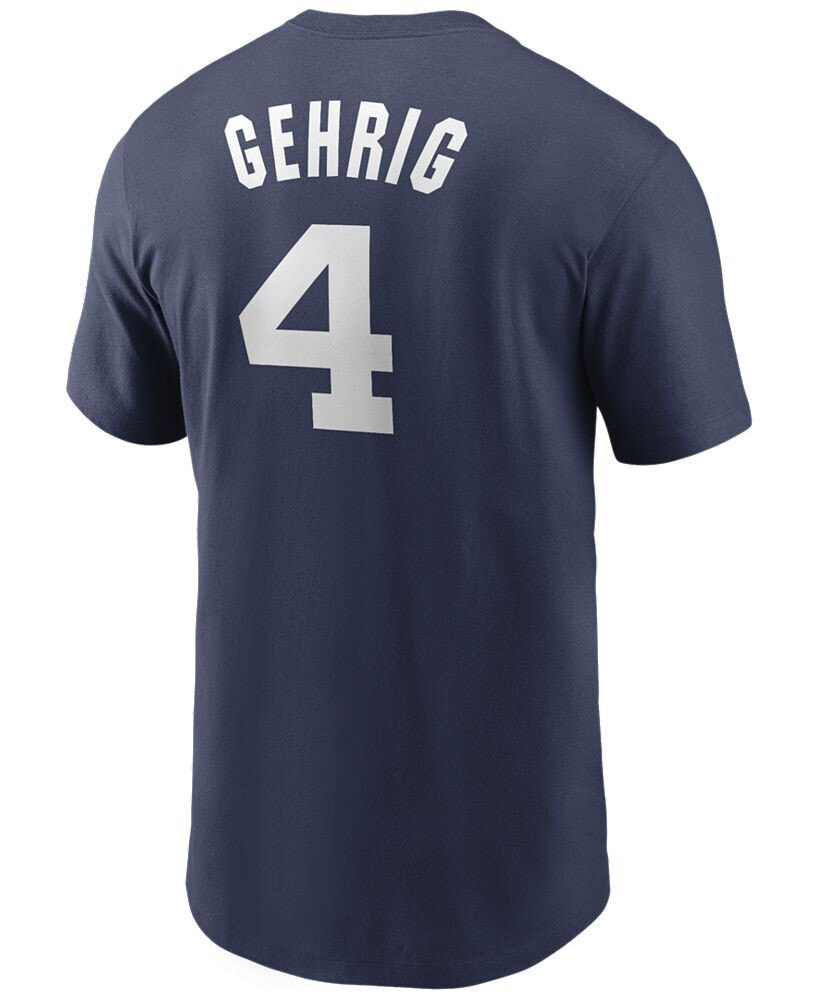 New York Yankees Men's Coop Lou Gehrig Name and Number Player T-Shirt