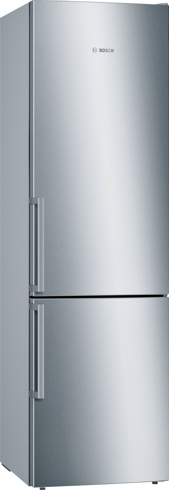 Bosch Serie 6 KGE398IBP холодильник с морозильной камерой Отдельно стоящий 343 L B Нержавеющая сталь