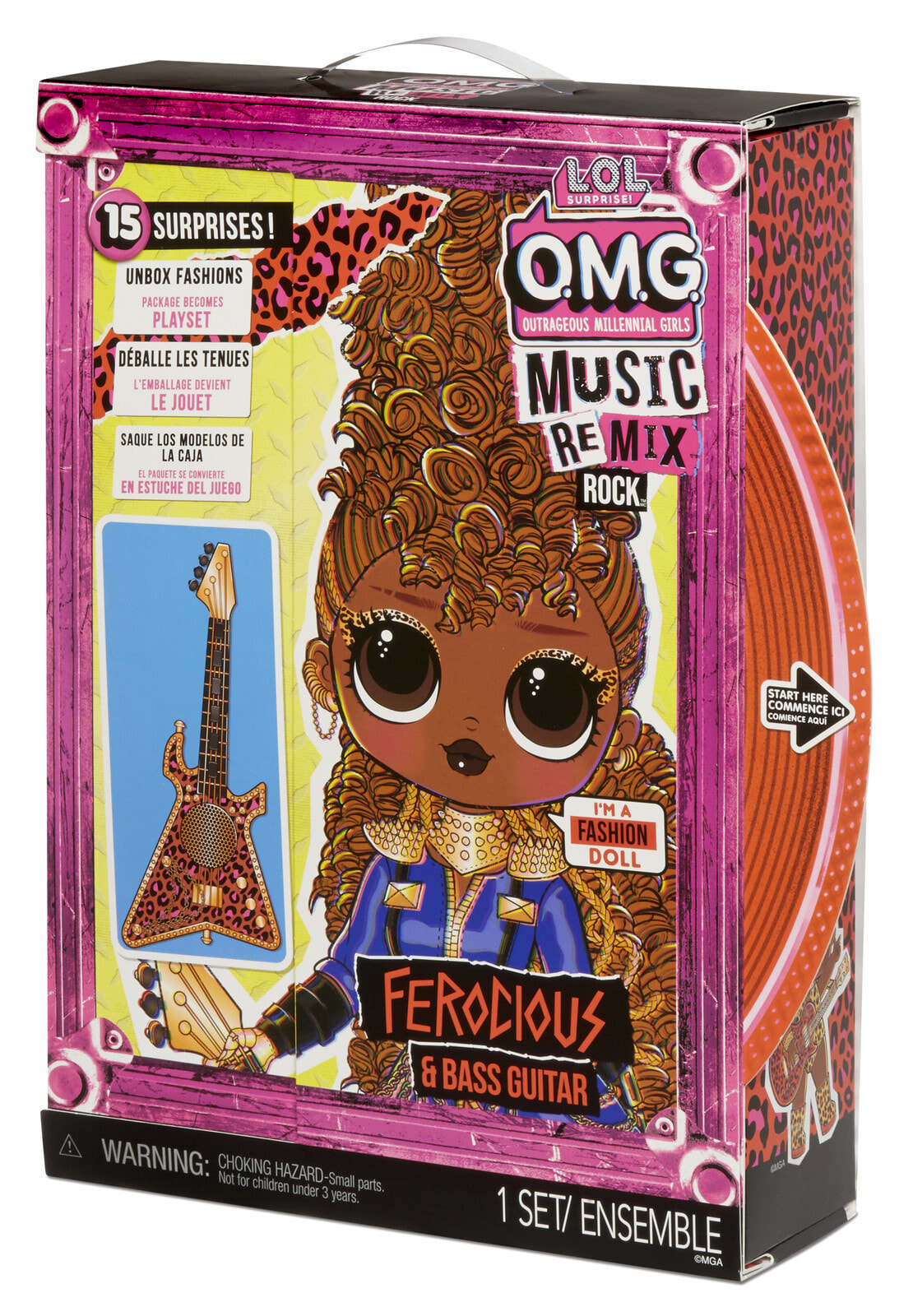 MGA Entertainment Inc. MGA L.O.L. Surprise OMG R. R. Ferocious| 577591EUC  куклы модельные купить недорого от 32 руб. в интернет-магазине bigsaleday.ru