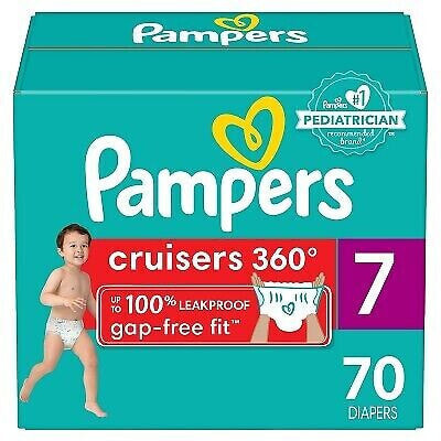 Pampers Cruisers 360 Diapers Enormous Pack - Size 7 - 70ct