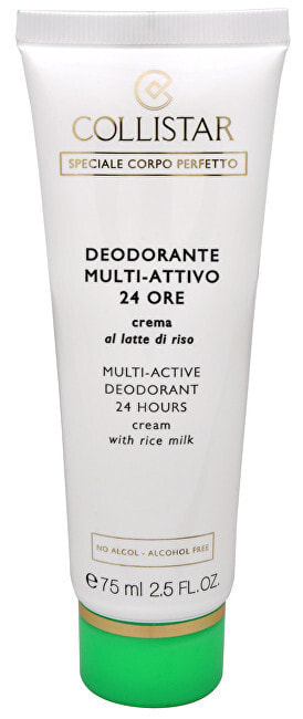 Collistar Multi-Active 24 Hours Deodorant Cream Стойкий дезодорант-крем 75 мл