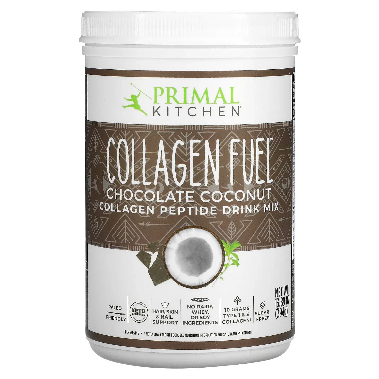 Примал Китчэн , Collagen Fuel, ваниль и кокос, 370 г (13,05 унции)
