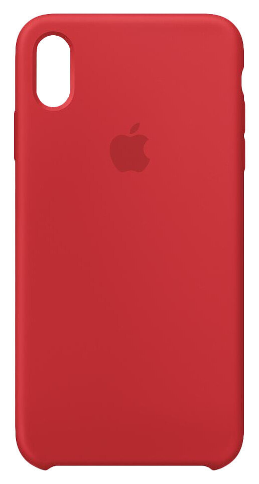 Чехол силиконовый Apple Silicone Case MRWH2ZM/A для iPhone XS Max красный