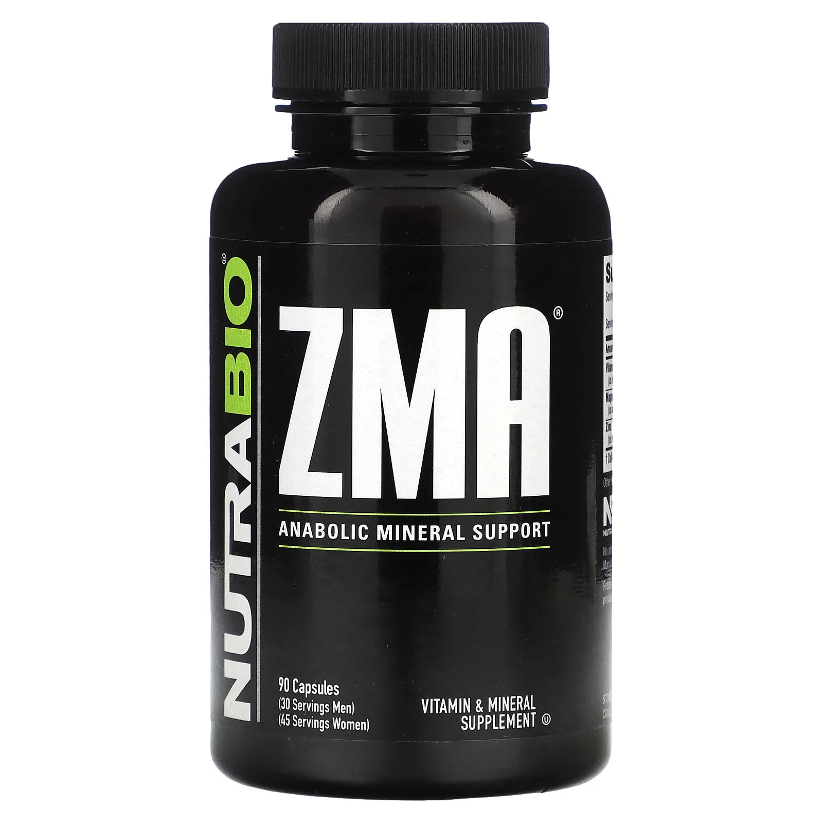 Nutrabio Labs, ZMA`` 90 капсул