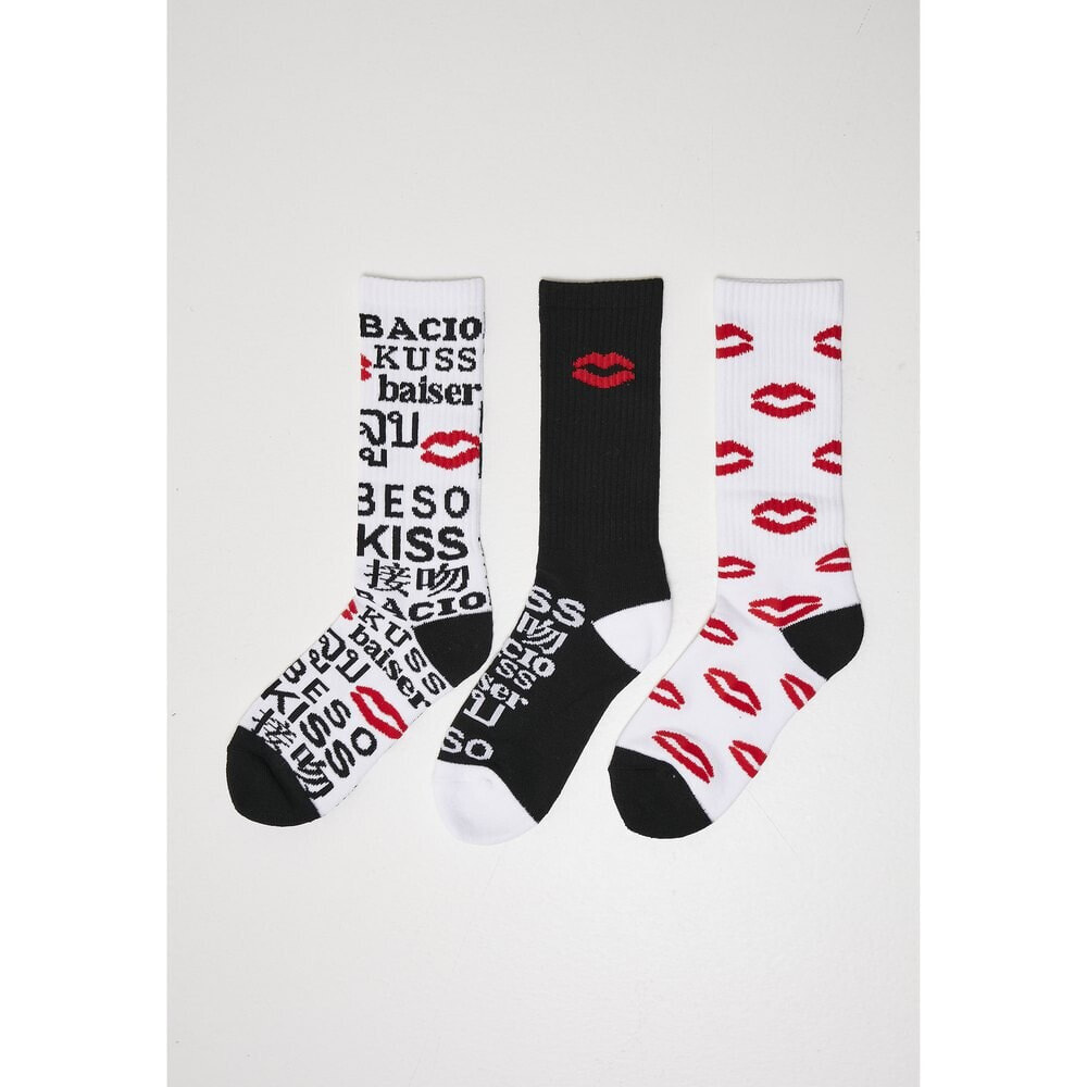 MISTER TEE Kiss socks 3 pairs