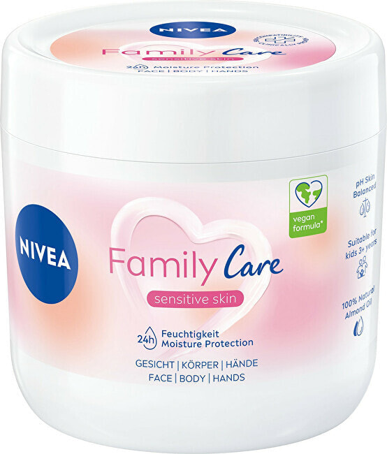 Nivea Family Care MoisturuIng Cream Легкий увлажняющий крем для тела 450 мл