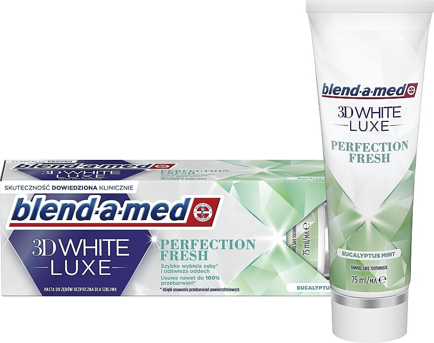 Zahnpasta - Blend-a-med 3D White Luxe Perfection Fresh Eucalyptus Mint