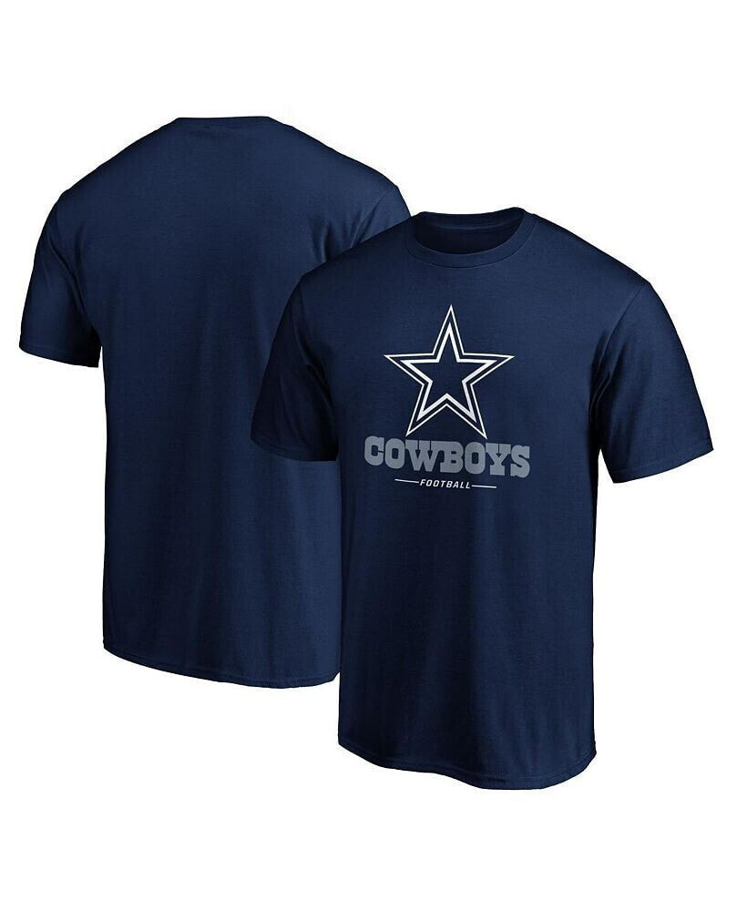 Fanatics men's Branded Navy Dallas Cowboys Team Lockup T-shirt