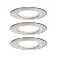 PAULMANN 934.94 - Recessed lighting spot - 3 bulb(s) - LED - 2700 K - 460 lm - Metallic