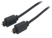 shiverpeaks 5.0m Toslink - Toslink аудио кабель 5 m Черный BS69004-5.0