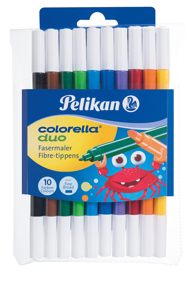 Pelikan 973172 фломастер Fine Разноцветный 10, 1
