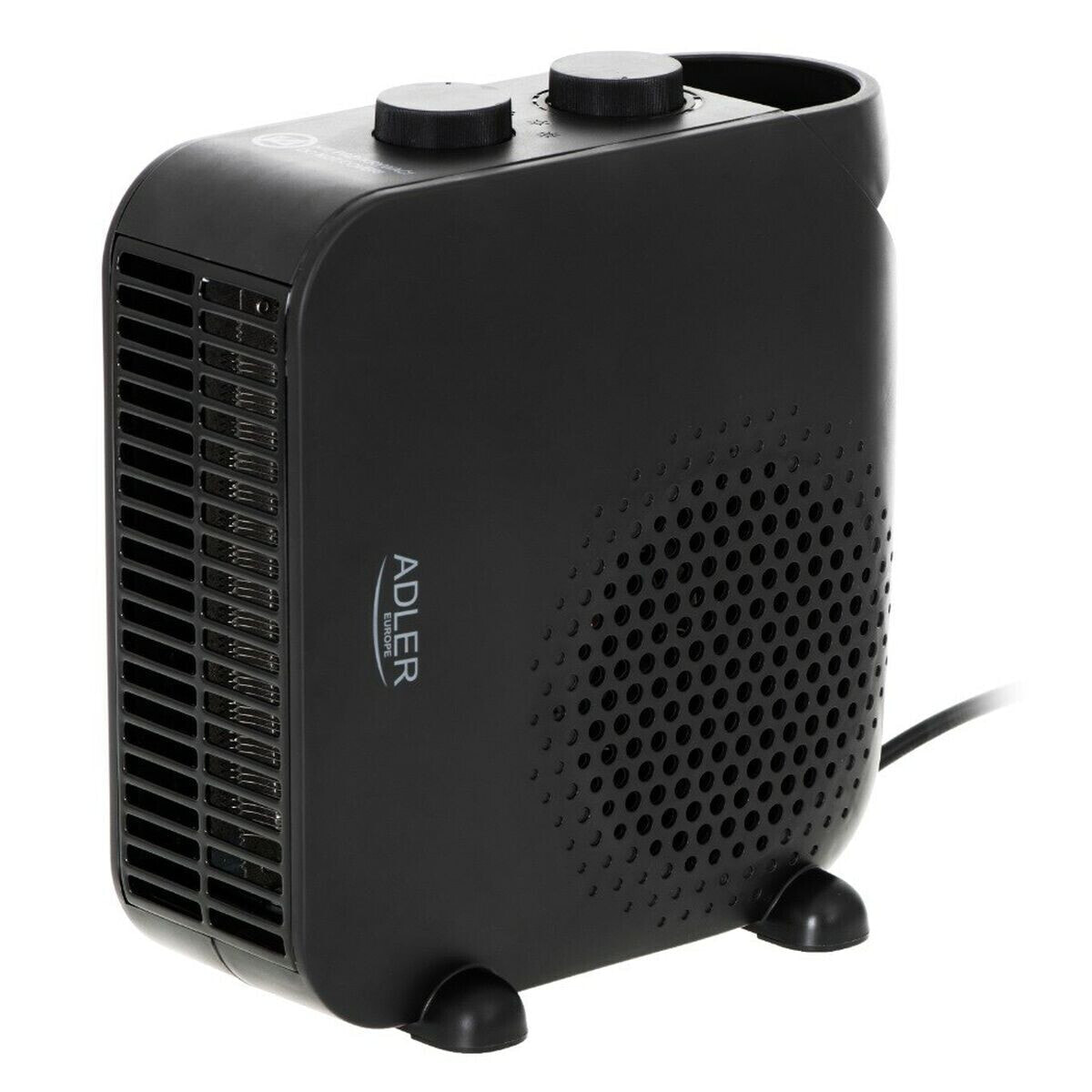 Portable Fan Heater Adler AD 7725b Black 2000 W