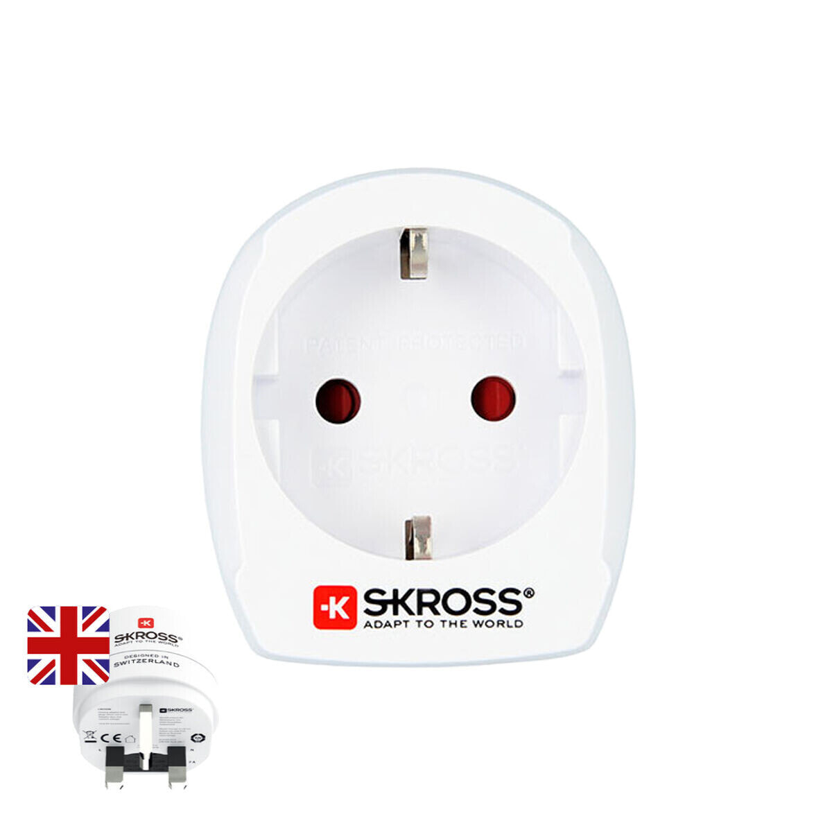 Электрический адаптер Skross 1500230-E Европейская Великобритания