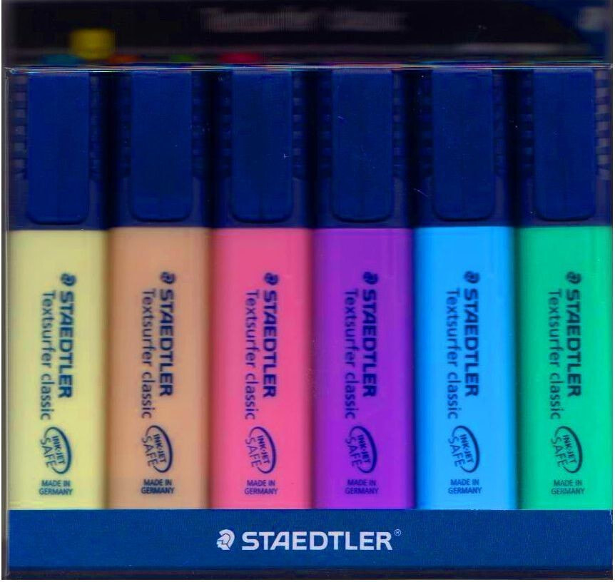 Staedtler ZakreĹ ›lacz Textsurfer classic 6 kolorĂłw