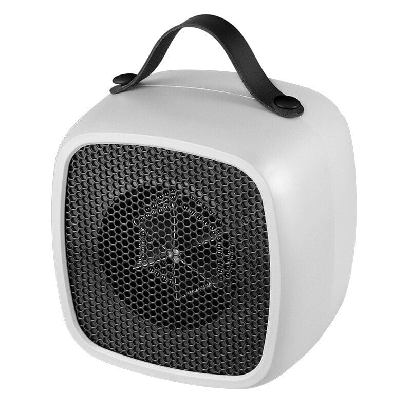 Small square second-speed heater white