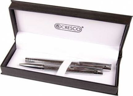 Письменная ручка Cresco Pióro + długopis Elegant w etui (406780)