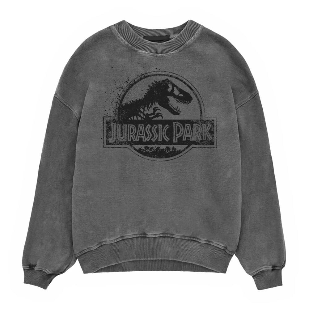 HEROES Official Jurassic Park Spray Logo Sweatshirt