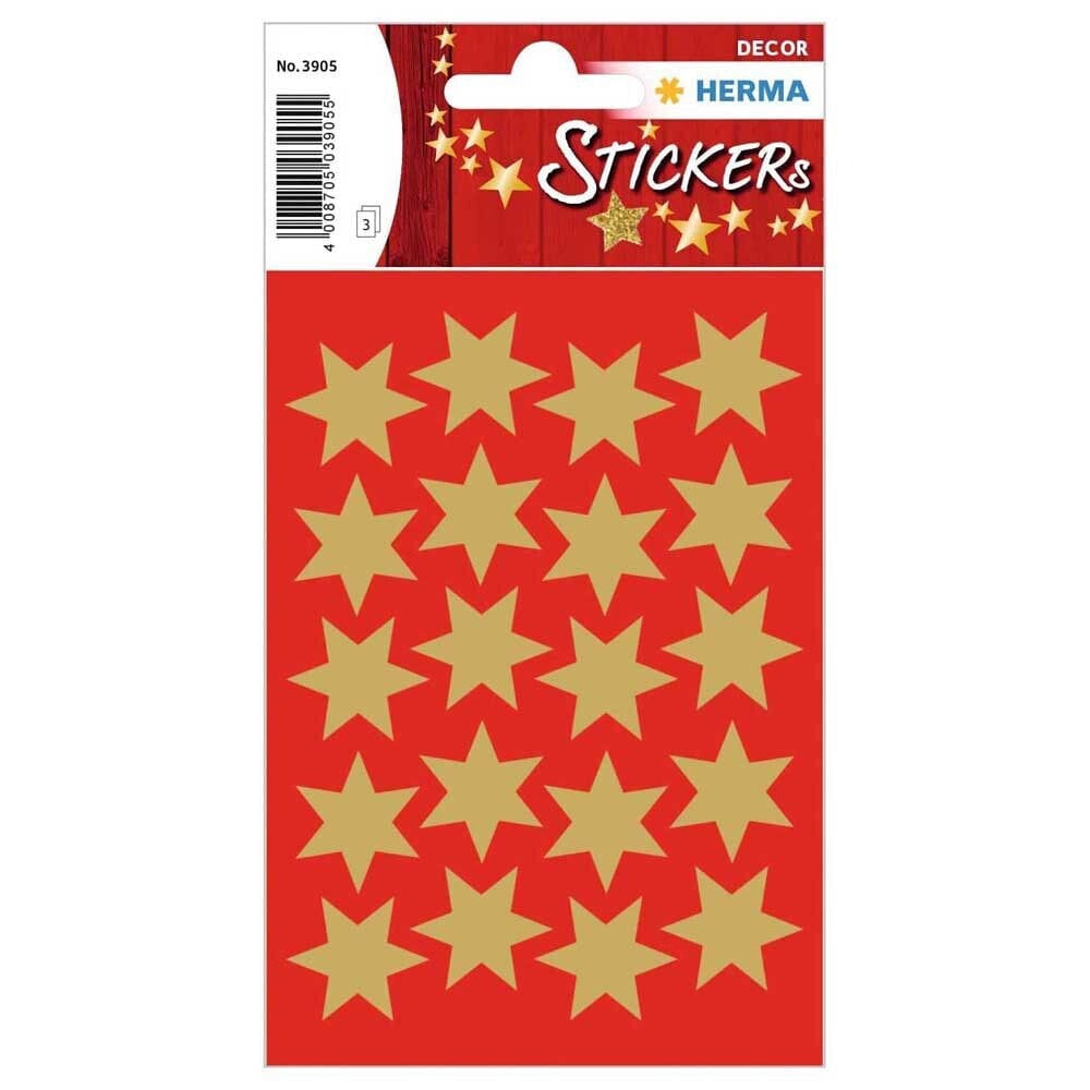 BANDAI Sticker Decor Stars. Gold Ø21 Mm