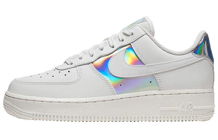 Nike Air Force 1 Low 白镭射 低帮 板鞋 女款 白 / Кроссовки Nike Air Force 1 Low CJ9704-100