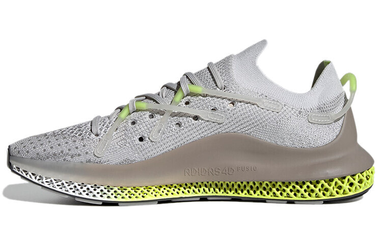 adidas originals I-4D Fusio 编织专业 减震防滑 低帮 跑步鞋 男女同款 灰黄 / Кроссовки Adidas originals I-4D Fusio FY5928