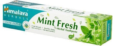 Himalaya Mint Fresh Herbal Toothpaste Растительная мятная зубная паста против неприятного запаха 75 мл