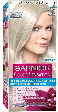 Garnier Color Sensation Permanent Hair Color S 9 Насыщенная перманентная крем-краска для волос, оттенок серебристо-пепельный блондин