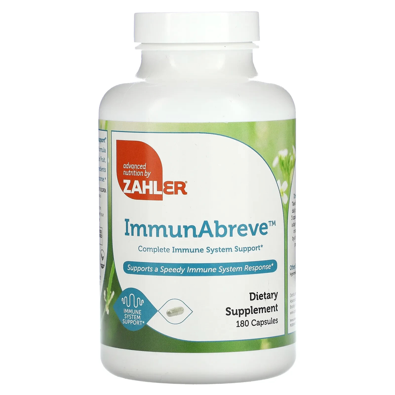 Zahler, ImmunAbreve, Complete Immune System Support, 180 Capsules