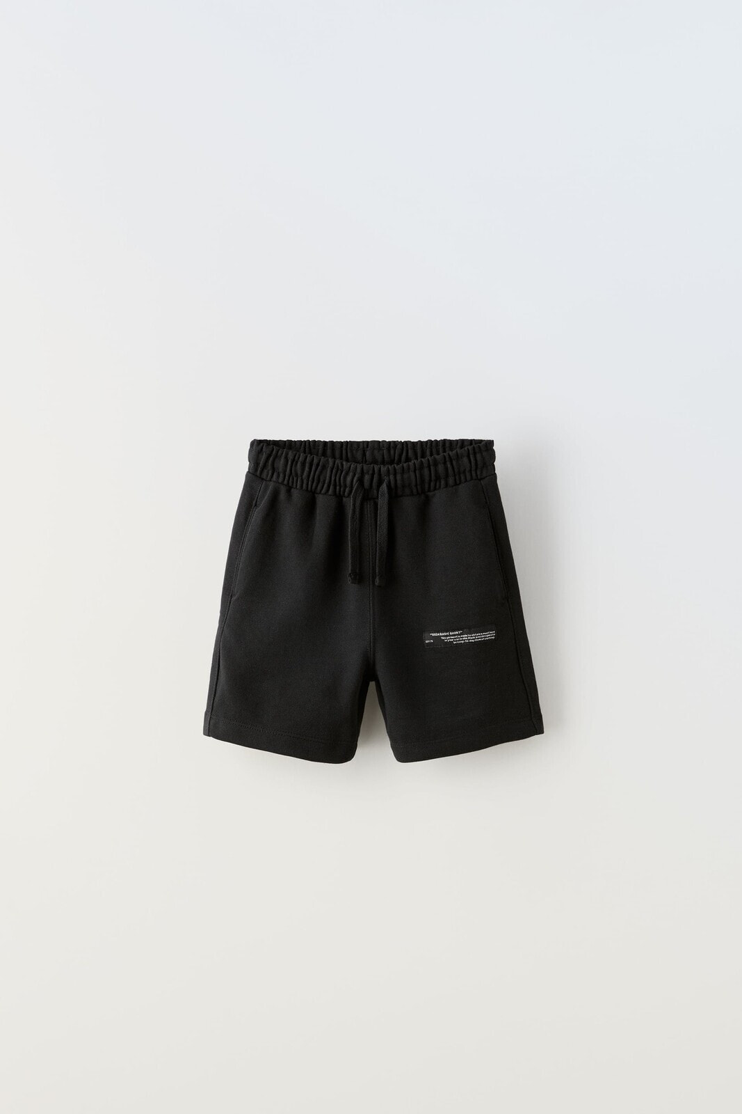 Label basic bermuda shorts