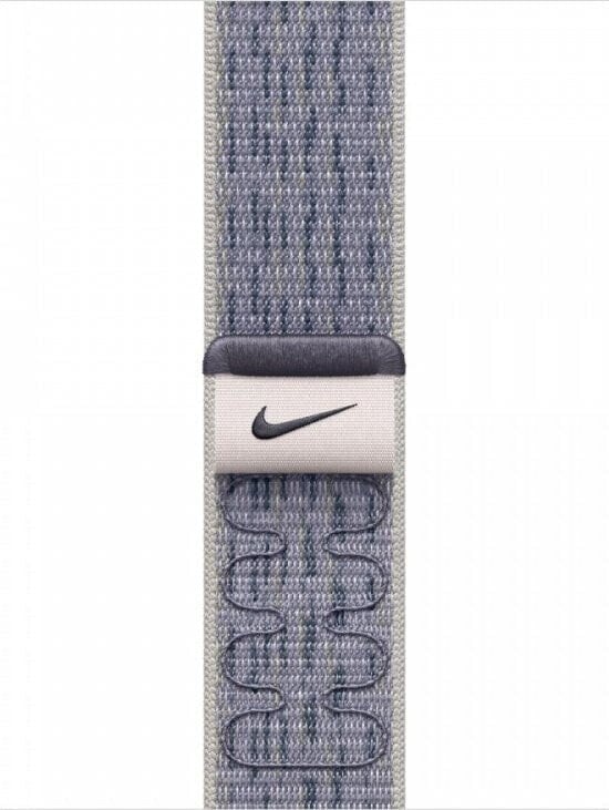 Apple Opaska sportowa Nike w kolorze szarym/niebieskim do koperty 42 mm