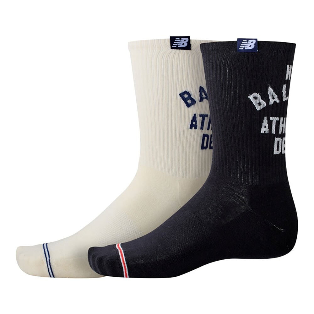 NEW BALANCE Lifestyle Midcalf Socks 2 Pairs