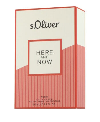 s.Oliver Here and Now for Women Eau de Toilette Spray