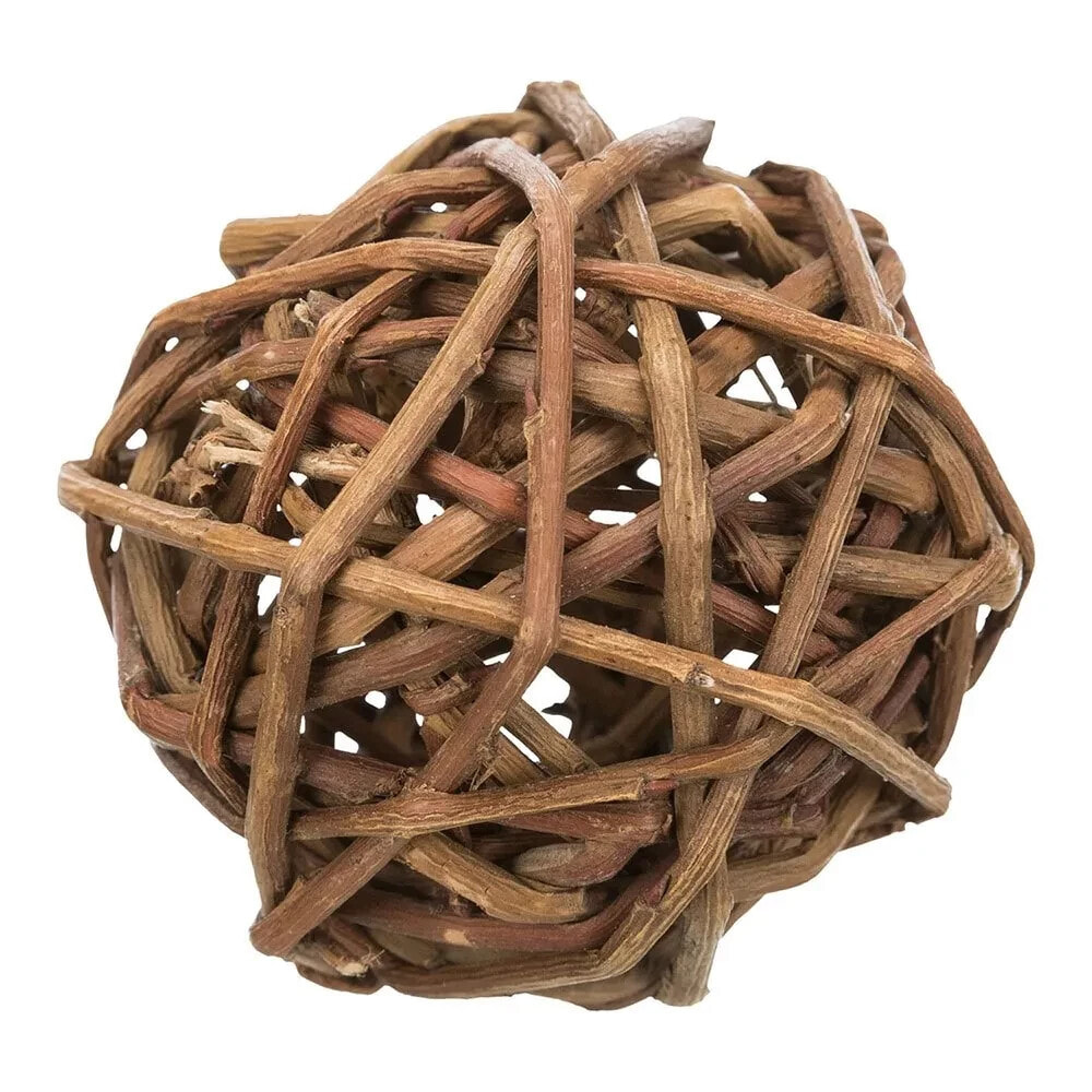 TRIXIE Wicker Ball Ø6 cm