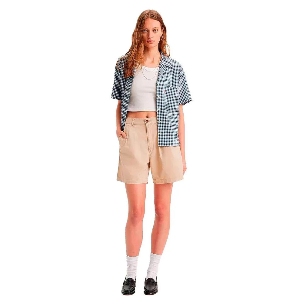 Levi´s ® Pleated denim shorts