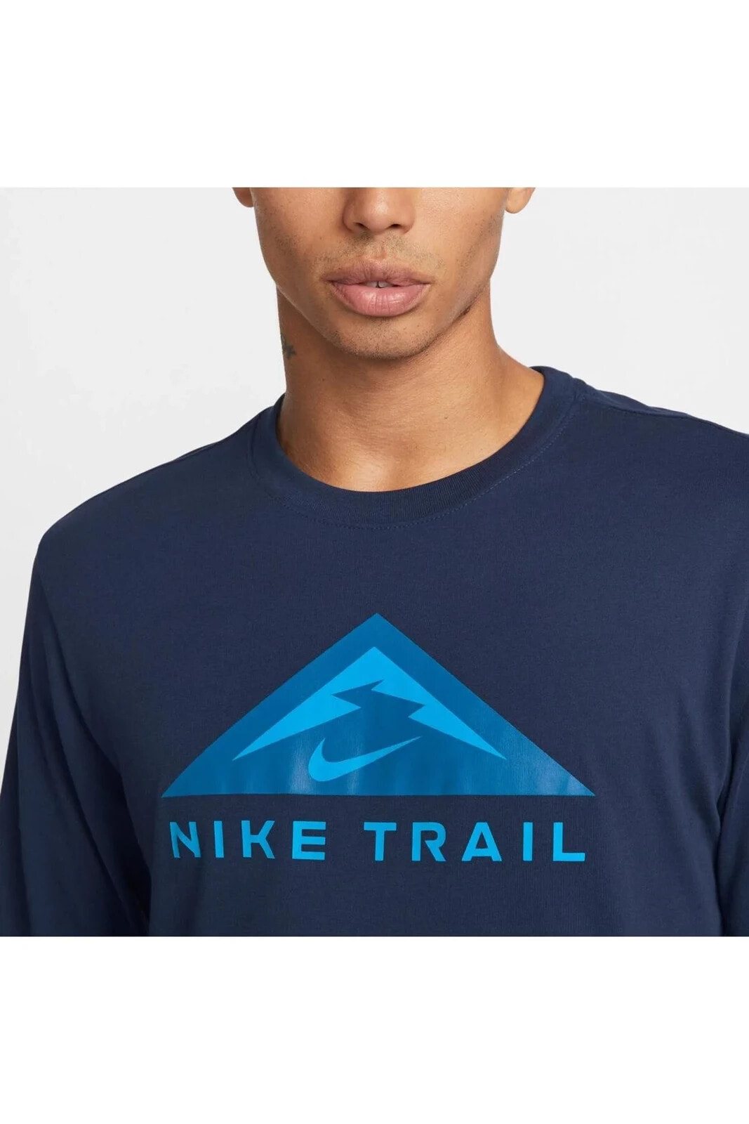 Antrenman Tişörtü Dri-Fit Trail - Mavi
