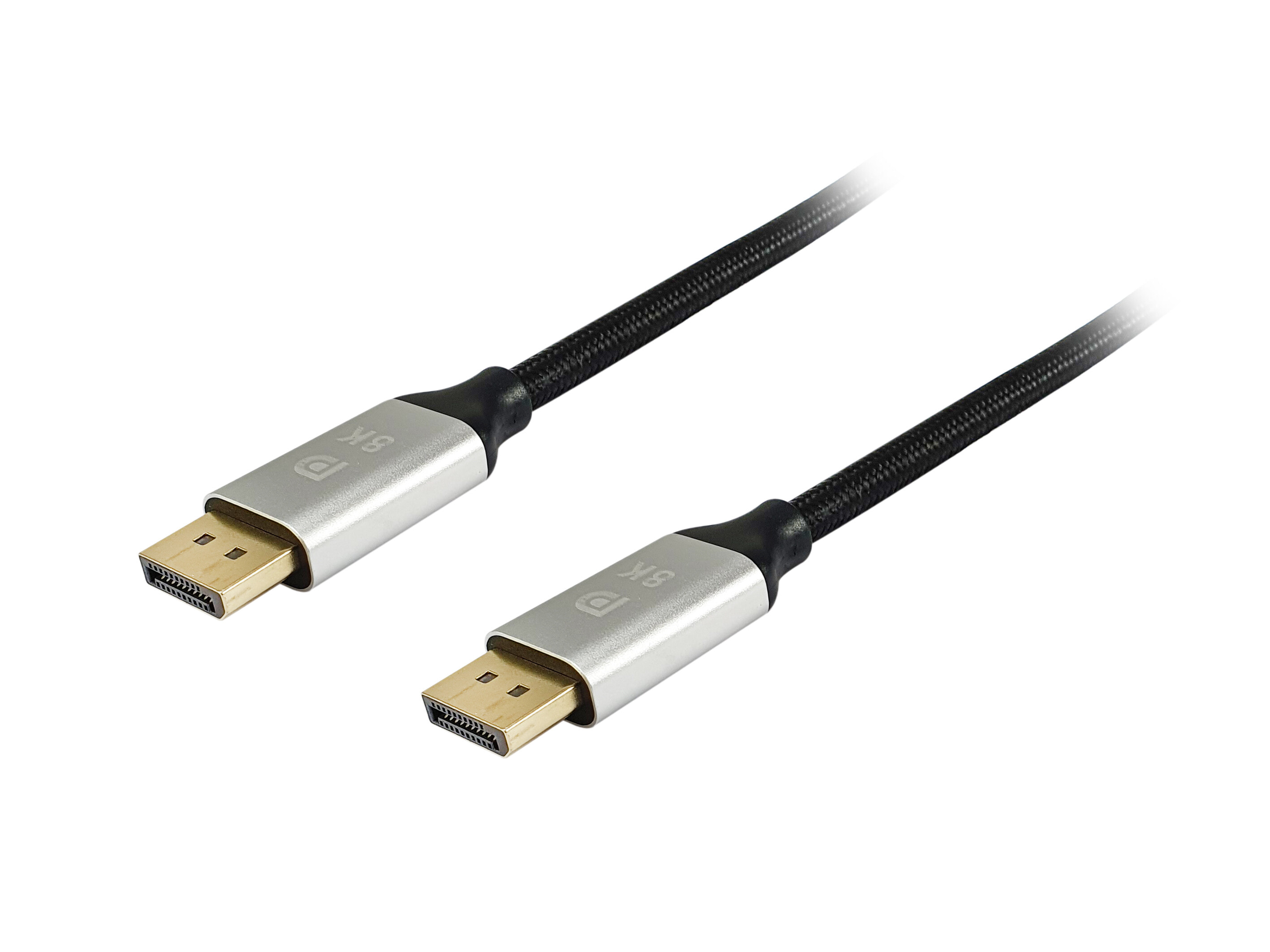 Equip 119261 DisplayPort кабель 1 m Алюминий, Черный