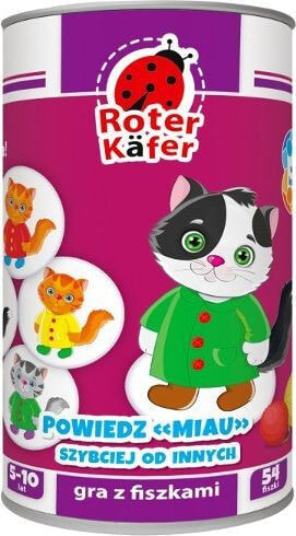 Roter Kafer EDUCATIONAL GAME WITH CHARACTERS SAY MEAD FASTER THAN OTHERS RK1010-03