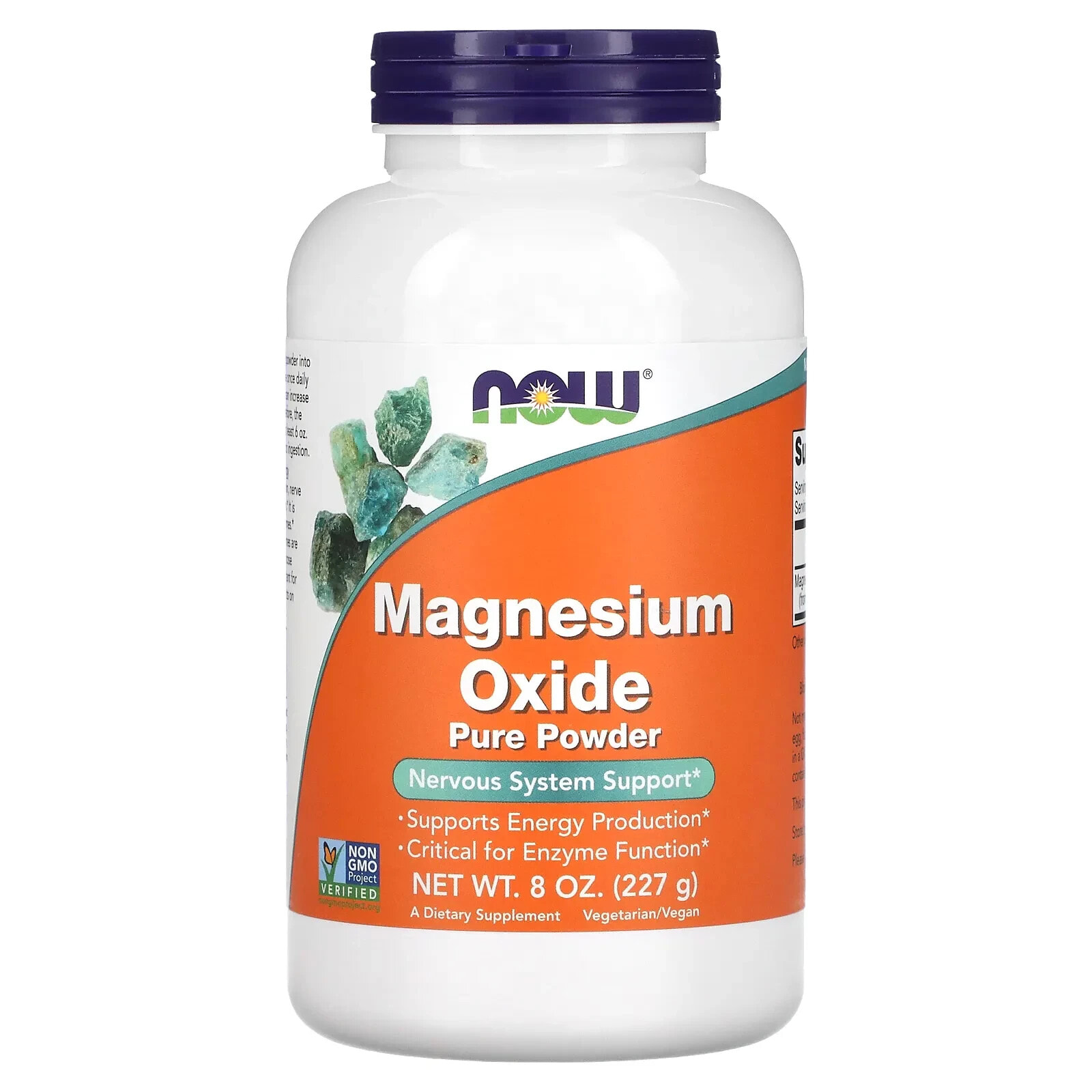 Magnesium Oxide Pure Powder, 8 oz (227 g)