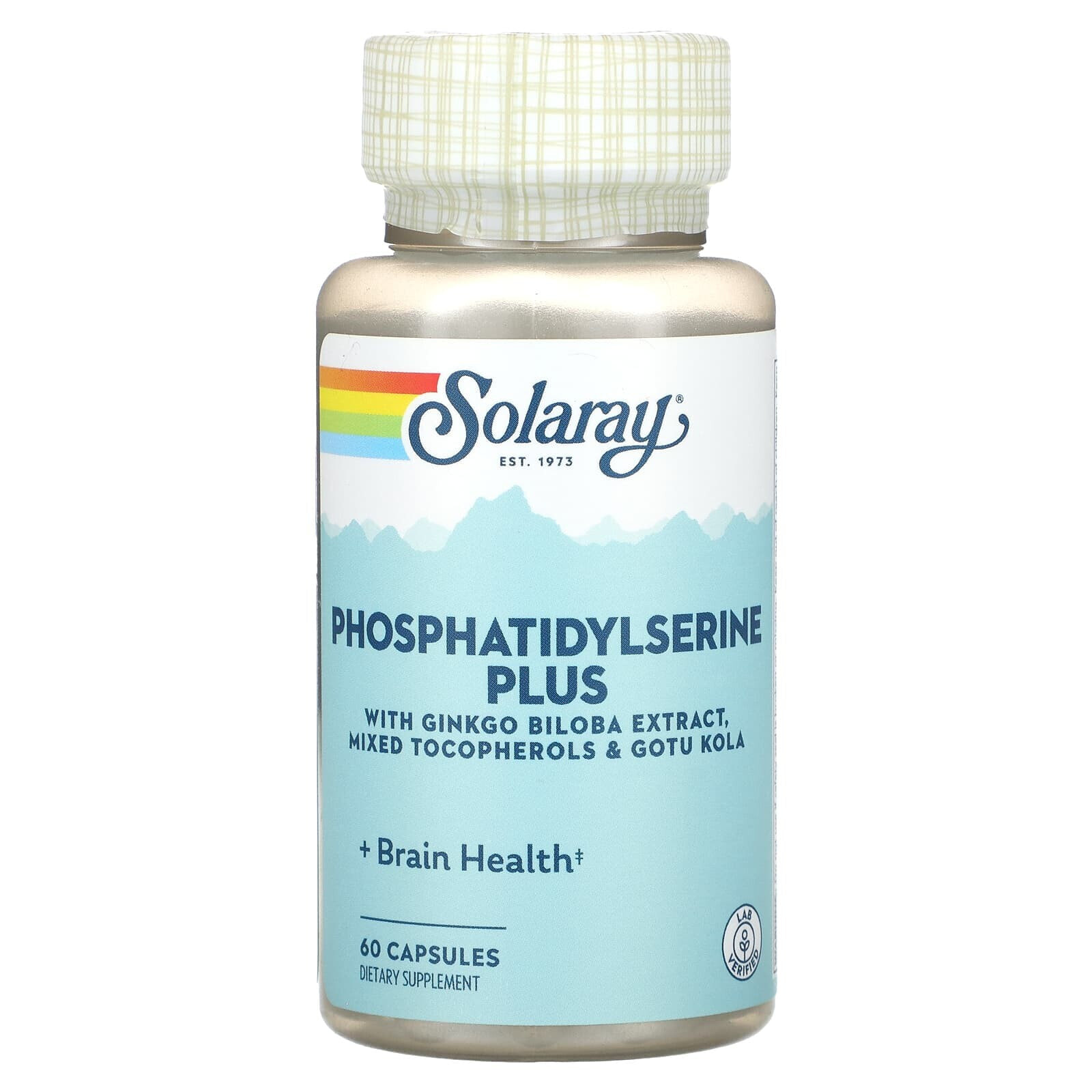 Solaray, Phosphatidylserine Plus, 60 капсул